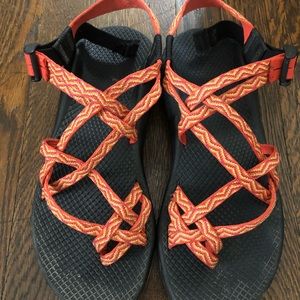 Chaco sandals orange